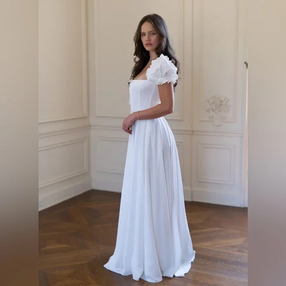 Selkie THE Ivory Garden Party Gown - Picture 1 of 6